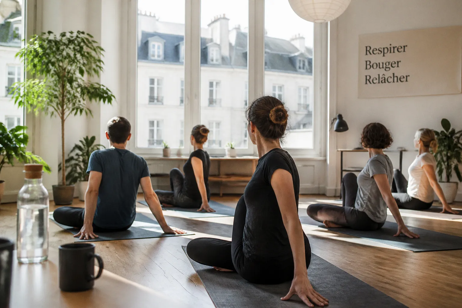 5 postures de yoga pour libérer les tensions liées au travail de bureau