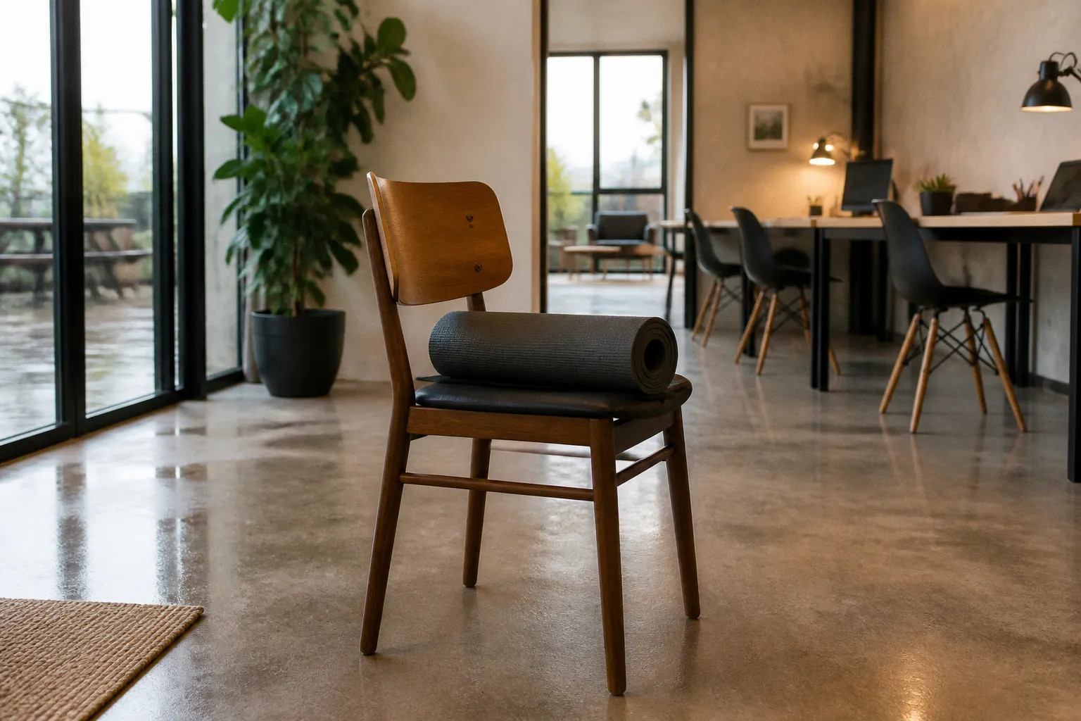 Yoga sur chaise : 5 étirements au bureau contre la raideur